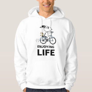 Veste À Capuche cacahuètes   Vélo Snoopy & Woodstock