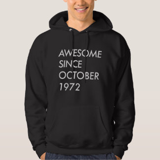Veste À Capuche Cadeau 51e anniversaire | Magnifique Depuis Octobr