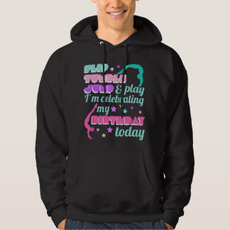 Veste À Capuche Cadeau de fête d'anniversaire de gymnastique pour