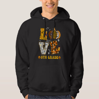 Veste À Capuche Cadeau de professeur d'Halloween d'amour d'élève d