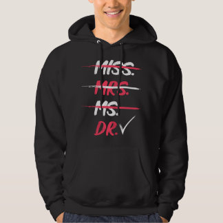 Veste À Capuche Cadeau de remise de diplôme pour femmes Mlle Mme D