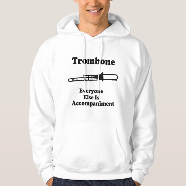 Veste À Capuche Cadeau de trombone (Devant)