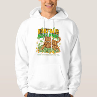 Veste À Capuche Cadeau pour entrepreneur féministe amateur de chat