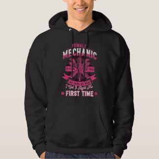 Veste À Capuche Cadeaux de mécanique diesel féminin Mécanique fémi
