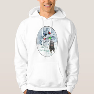 Veste À Capuche Cadeaux de Noël de Manchester Terrier
