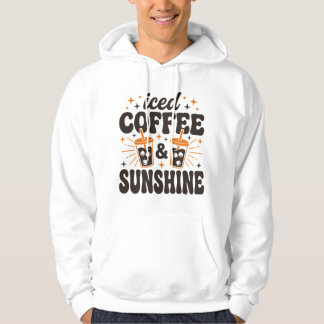 Veste À Capuche café glacé soleil ambiance estivale 