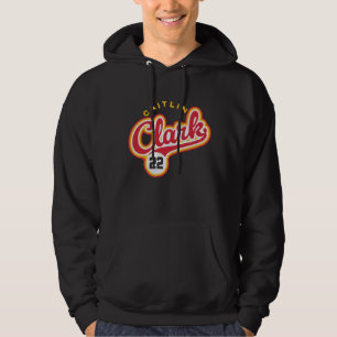 Veste À Capuche Caitlin Clark 22 sport de basket-ball féminin