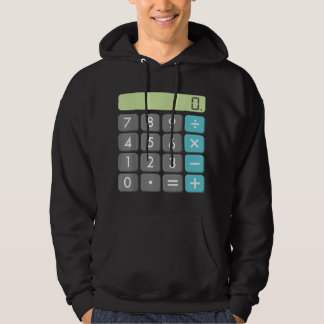 Veste À Capuche Calculatrice Costume d'Halloween Chemise Geek Cool