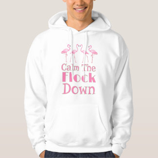 Veste À Capuche Calme Le Flamant rose Drôle De L'Arrivée