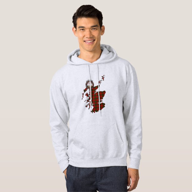 Veste À Capuche Cameron Clan Badge Adulte (Devant entier)