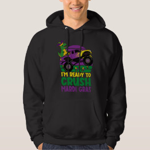 Veste À Capuche Camion Monstre Dino Mardi Gras Crush pour Petits G