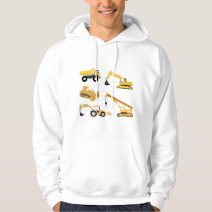 Veste À Capuche Camions de construction