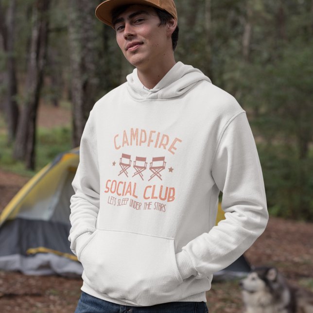Veste À Capuche Campfire Social Club Camping Inspiration (Créateur téléchargé)