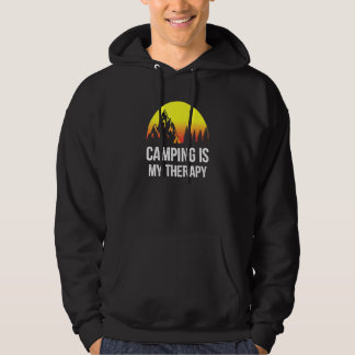 Veste À Capuche Camping Est Mon Camping Thérapeutique