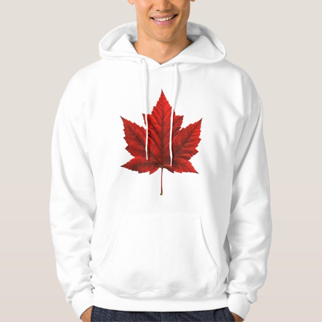 Veste À Capuche Canada Feuille d'érable à capuchon Sweatshirt Cana (Devant)