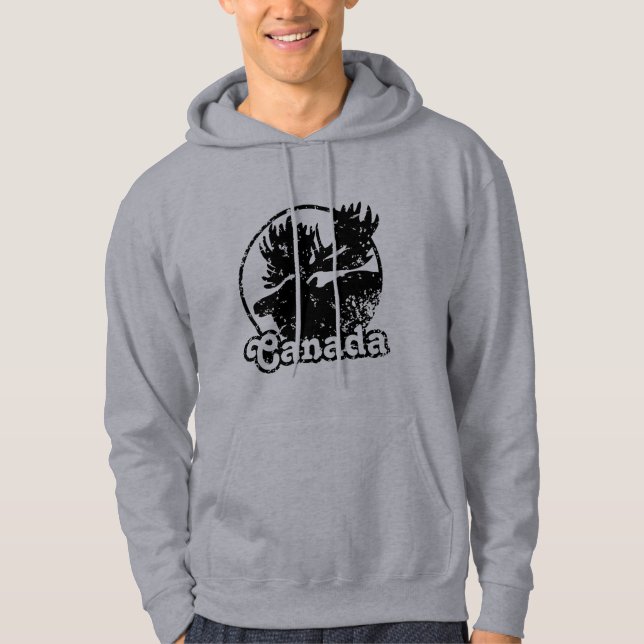 Veste À Capuche Canada Moose (Devant)