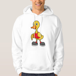 Veste À Capuche Canard comme joueur de basket-ball avec basket-bal