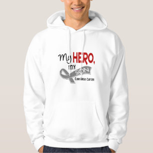 Veste À Capuche Cancer du cerveau MON HÉROS MON FILS 42