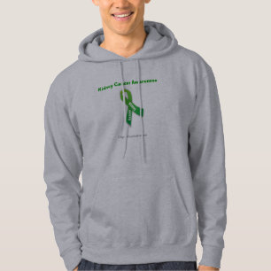 Veste À Capuche Cancer du rein Ribbon vert