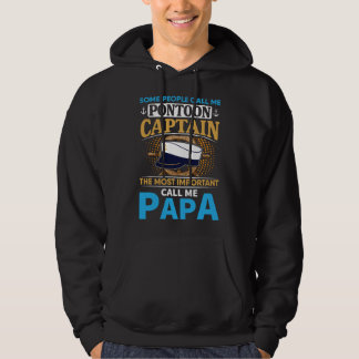 Veste À Capuche Capitaine de Bateau Ponton pour Grand-Père Papa