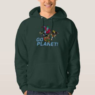 Veste À Capuche Capitaine Planète et les Planètes - Allez Planète 