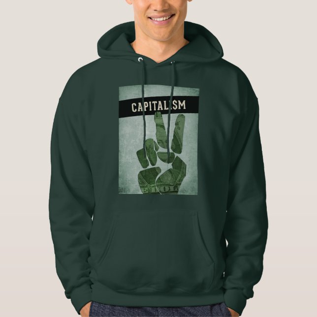 Veste À Capuche Capitalisme (Devant)
