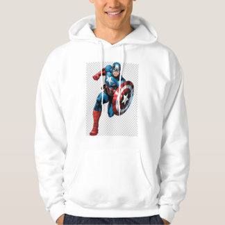 Veste À Capuche Captain america