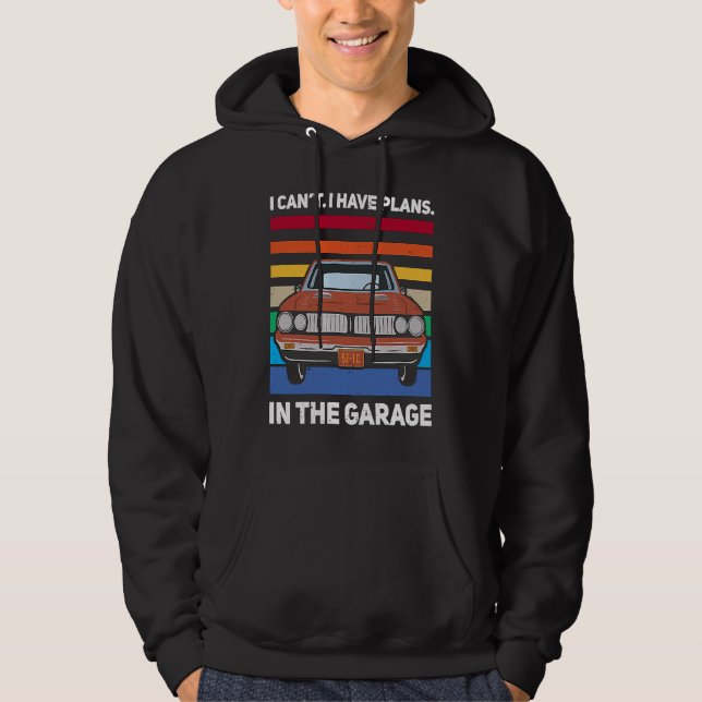 Veste À Capuche Car Mechanic Garage  Diesel  & Car Mechanic (Devant)
