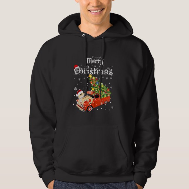 Veste À Capuche Caravane de dragon roulé Rouge Camion Pyjama de No (Devant)
