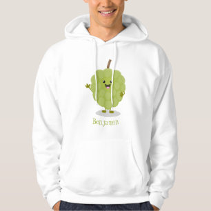 Veste À Capuche Caricature de chérimoya à la crème anglaise