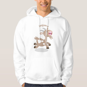 Veste À Capuche Caricature de chèvre billy joyeux