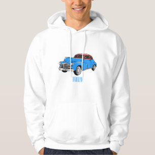 Veste À Capuche Caricature de voiture classique 1948