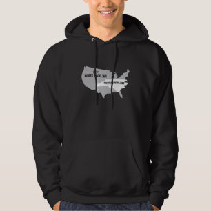 Veste À Capuche Carolina Nord Carolina pas Carolina Fierté Design