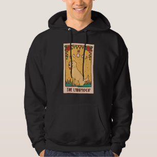 Veste À Capuche Carte Tarot Occult Magie Occultisme Chien Labrador