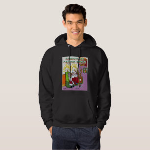 Veste À Capuche Casino de Noël Style sweatshirt à capuchon noir