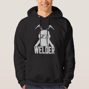 Veste À Capuche Casque de Soudure pour Métallurgiste Fier