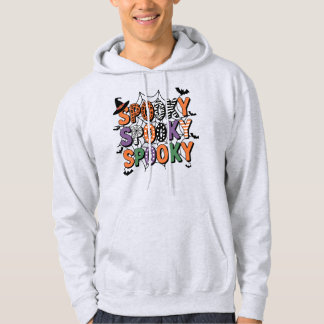 Veste À Capuche Casquette de sorcière à lettres éffrayantes et cha