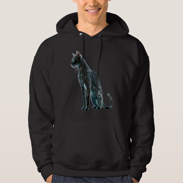 Veste À Capuche Cat cat motif animal cat Tank Top (Devant)