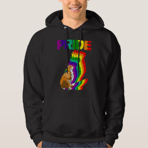 Veste À Capuche Cat Pride Cat Rainbow Color Funny Cat Lovers Kitte