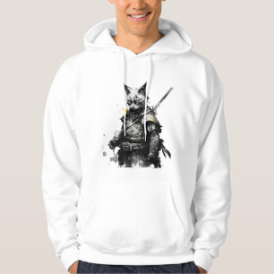 Veste À Capuche Cat Samurai katana