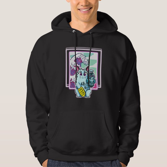 Veste À Capuche Cat Sci Wi Vapeur Conception Vapeur Pour Tous Les  (Devant)