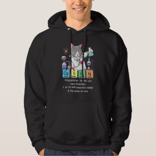 Veste À Capuche Cation Prof de chimie inorganique Science Prof Pu