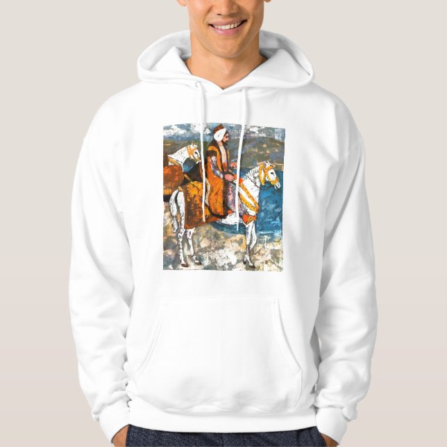 Veste À Capuche Cavalier arabe (Devant)