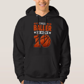 Veste À Capuche Ce Baller Est Maintenant 10 Ans Joueur De Basketba