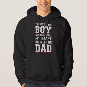 Veste À Capuche Ce Garçon Qui M'A Volé Le Coeur, Elle M'Appelle Pa