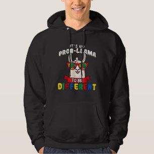 Veste À Capuche Ce n'est pas de la lama de Prob d'être différents