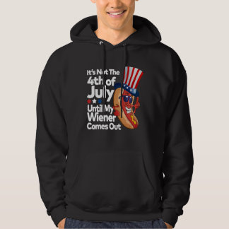 Veste À Capuche Ce N'Est Pas Le 4 juillet Jusqu'À Ce Que Wiener So