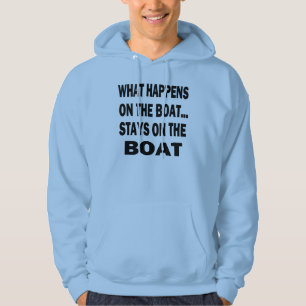 Veste À Capuche Ce qui se produit sur les séjours de bateau sur l