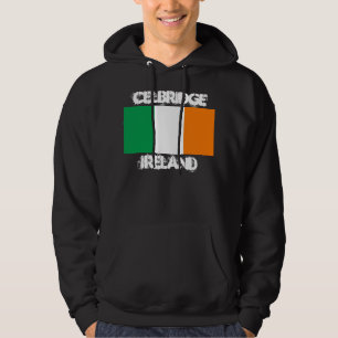 Veste À Capuche Celbridge, Irlande avec drapeau irlandais