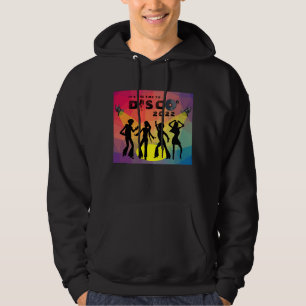 Veste À Capuche Célébration multicolore rétro de la piste de danse